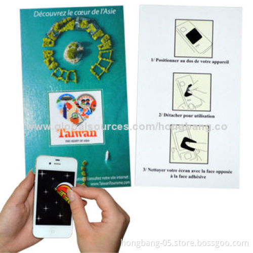 Sticky Pad, Made of 20% Nylon and 80% Polyester